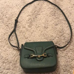 Green over the shoulder bag